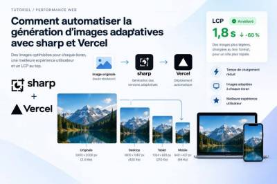 Comment automatiser la génération d'images adaptatives avec sharp et vercel pour améliorer le lcp